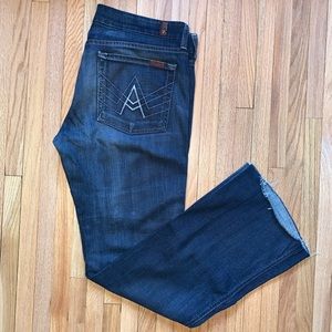 7 for all mankind | Mid-rise Ankle Flare | sz31